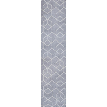Tumbling Blocks Modern Geometric Area Rug 2